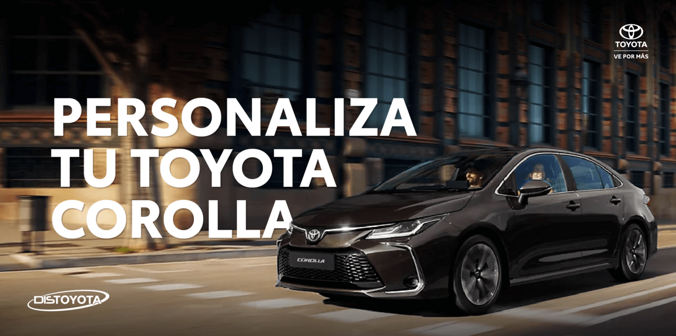 Banner principal Corolla