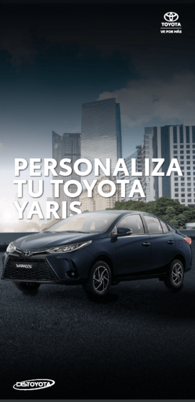 Banner principal Mobile Yaris