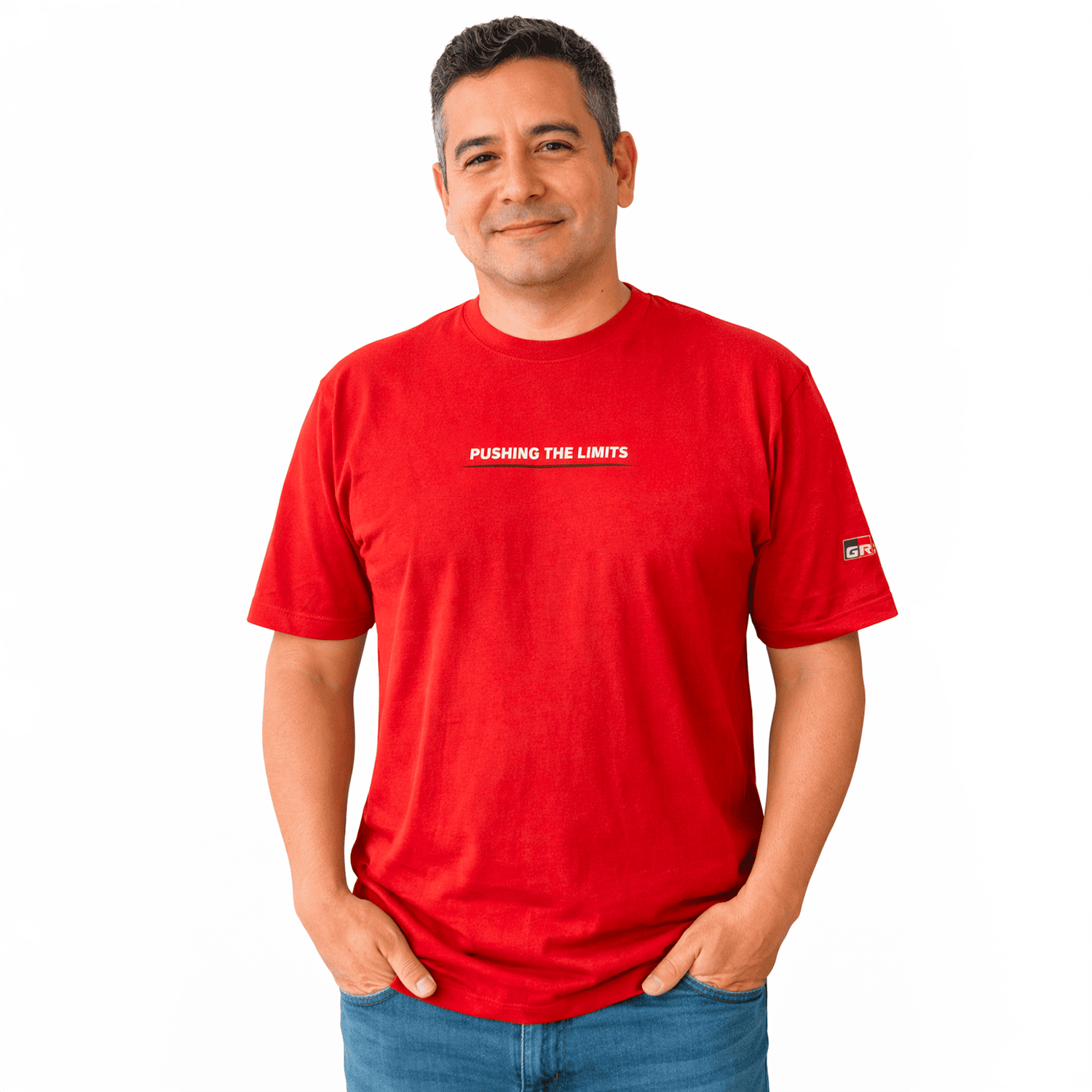 CAMISETA GR ROJO PUSHING THE LIMITS