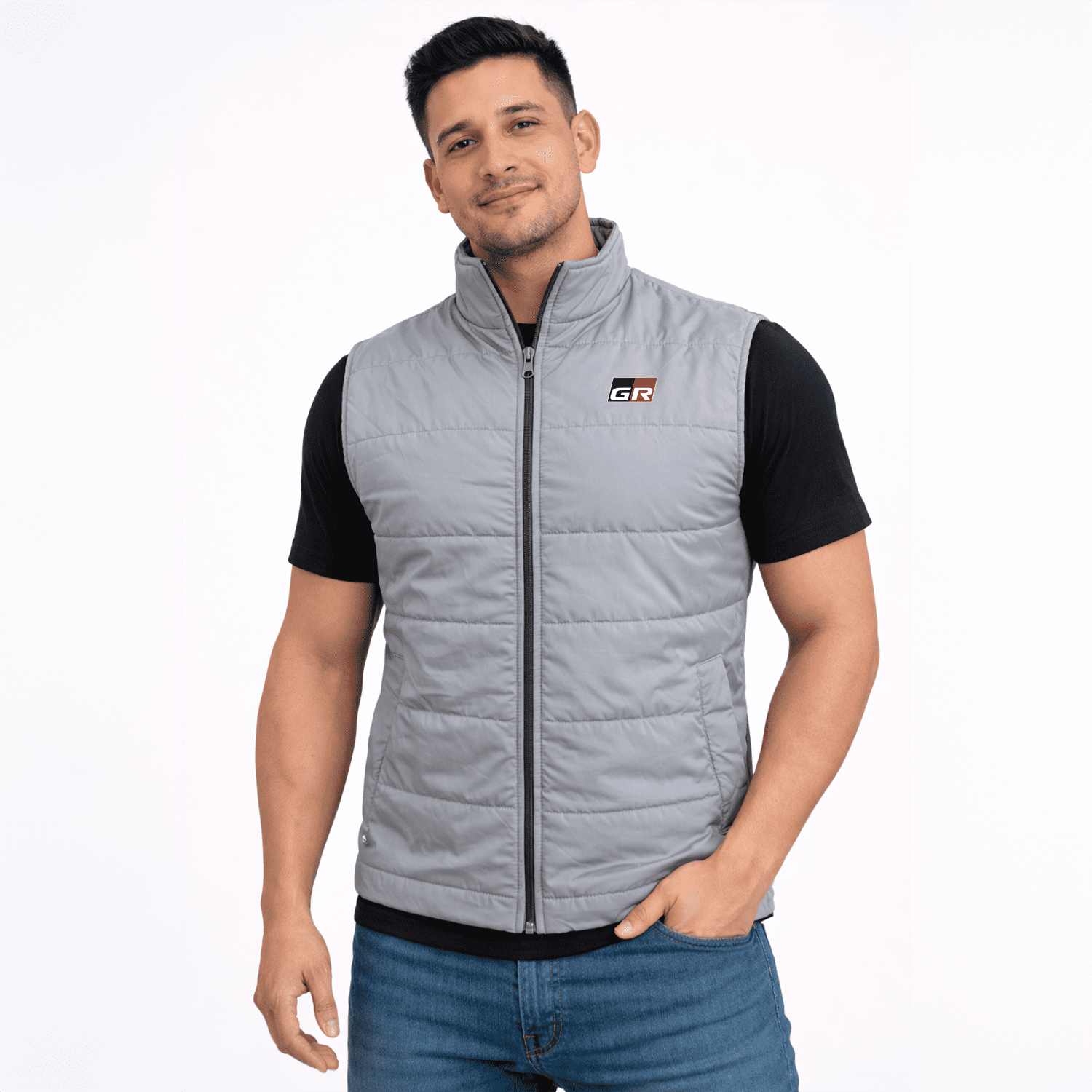CHALECO GR GRIS-NEGRO