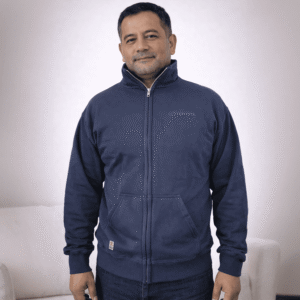 HOODIE ABIERTO AZUL OSCURO