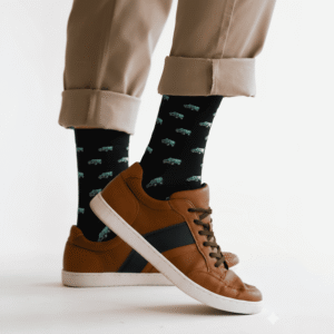 MEDIAS LARGAS FJ40 NEGRO-VERDE